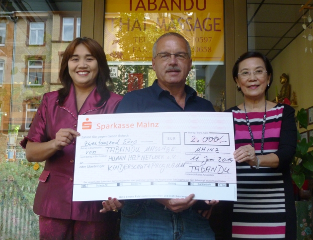 Tabandu unterstützt Kinderschutzprogramm in Thailand