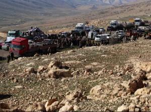Hilfe erreicht Sinjar-Gebirge