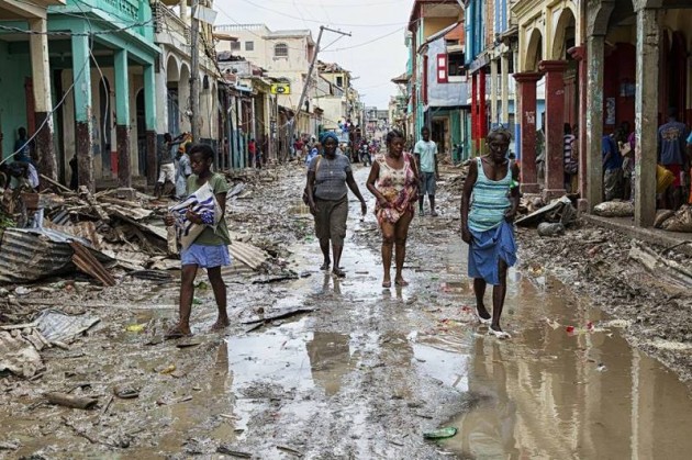Unterstützung für Hurrikan-Opfer in Haiti