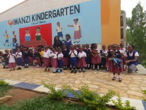 Eröffnung der ersten Kindergruppe im IMANZI Kindergarten City of Mainz, Kigali