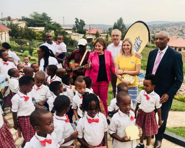 Offizielle Einweihung des IMANZI Kindergarten City of Mainz in Kigali