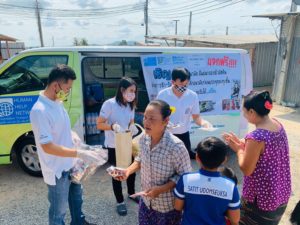 Umsichtige Corona-Prävention im Kinderschutzzentrum von Human Help Network Foundation Thailand